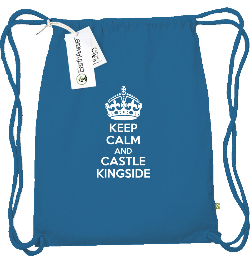 Gym Bag Drawstring Bag Chess Keep Calm And Castle Kingside