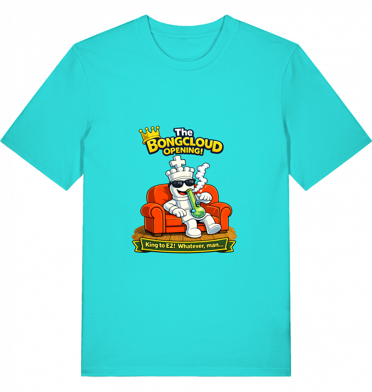 Bongcloud Opening T-Shirt Schach Herren