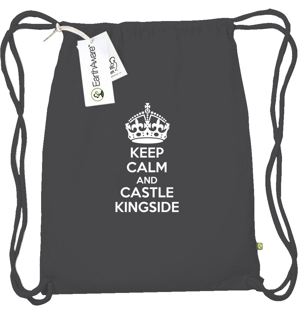 Gym Bag Drawstring Bag Chess Keep Calm And Castle Kingside