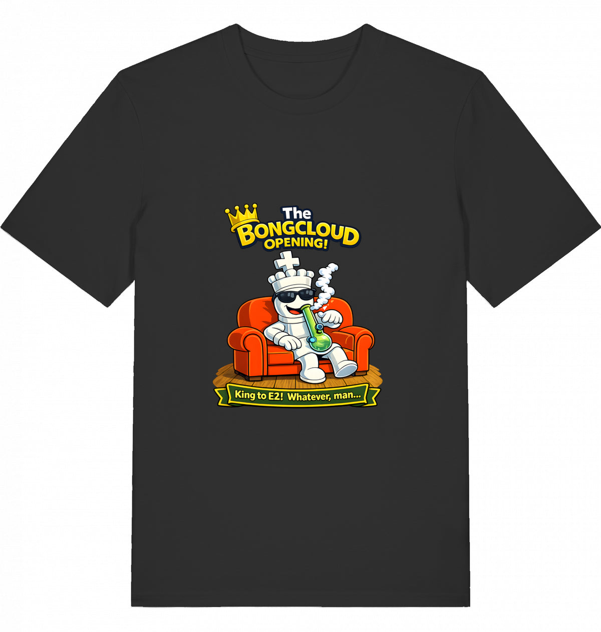 Bongcloud Opening T-Shirt Schach Herren