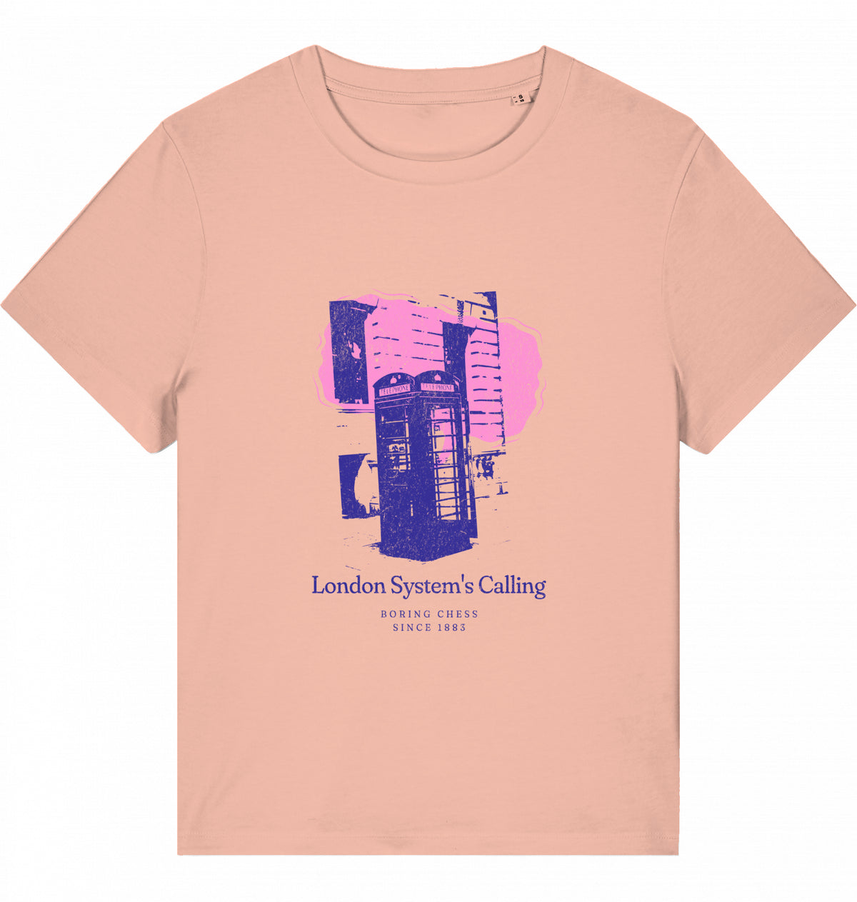 Ladies Chess Opening T-Shirt London System Fairtrade Chess 