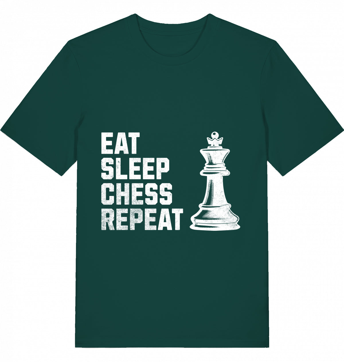 Schach T-Shirt Eat Sleep Chess Repeat