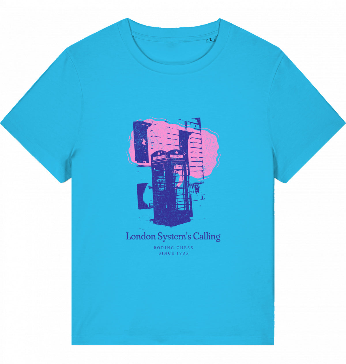 Ladies Chess Opening T-Shirt London System Fairtrade Chess 