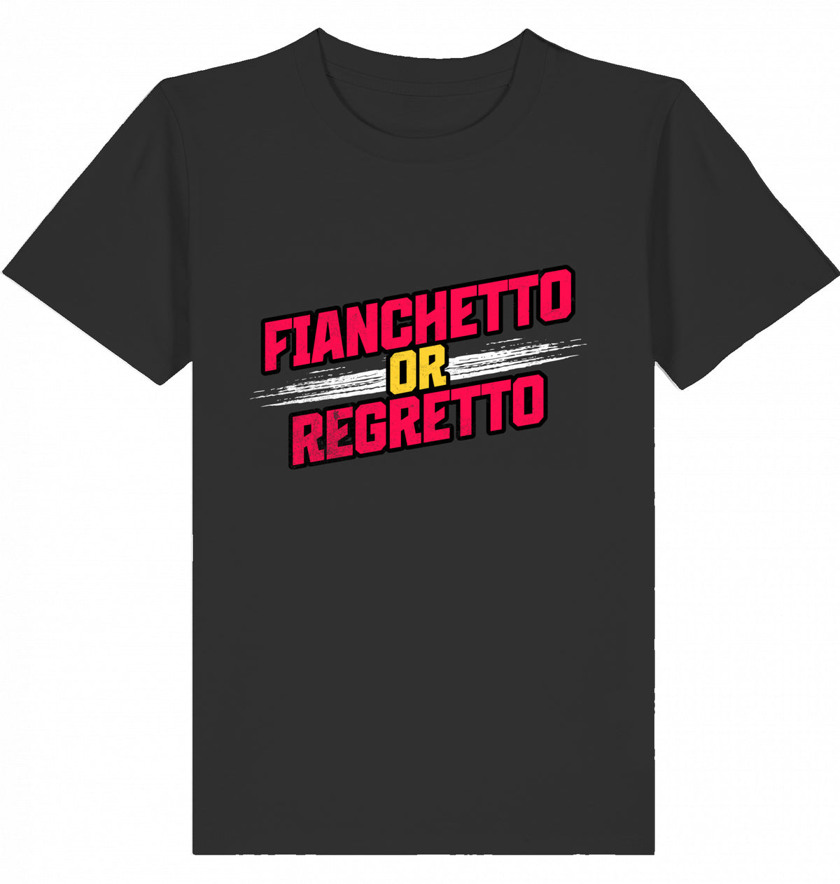 Kinder Kids Schach T-Shirt "Fianchetto Or Regretto"