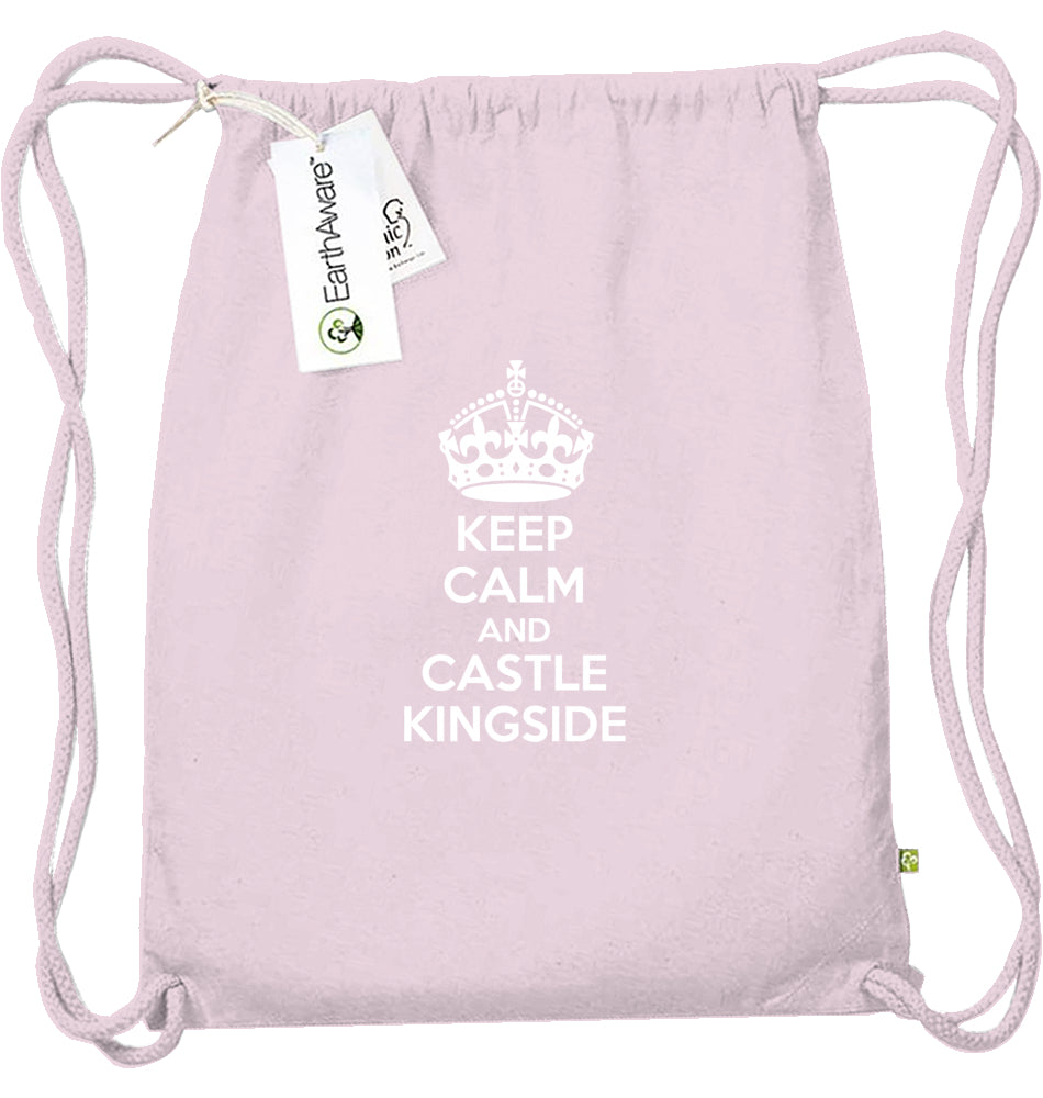 Gym Bag Drawstring Bag Chess Keep Calm And Castle Kingside
