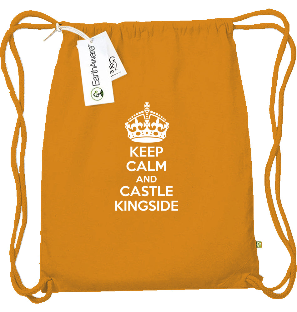 Gym Bag Drawstring Bag Chess Keep Calm And Castle Kingside