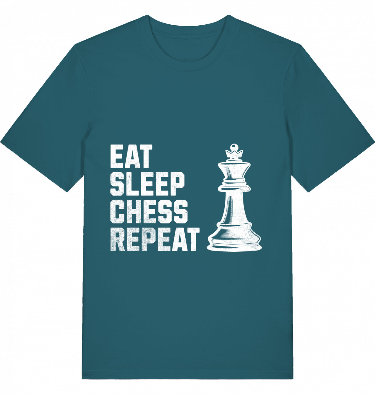 Schach T-Shirt Eat Sleep Chess Repeat