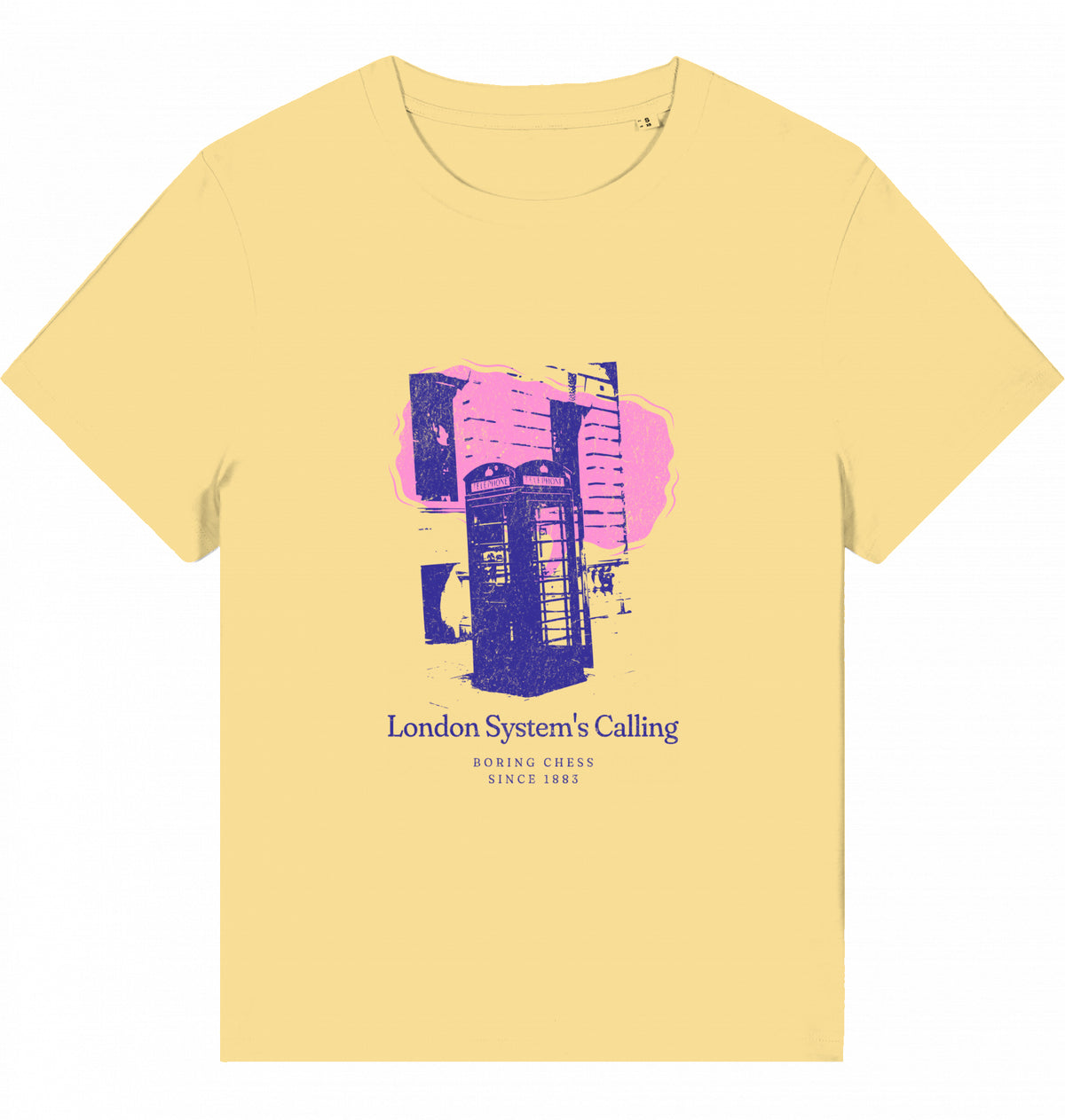 Ladies Chess Opening T-Shirt London System Fairtrade Chess 