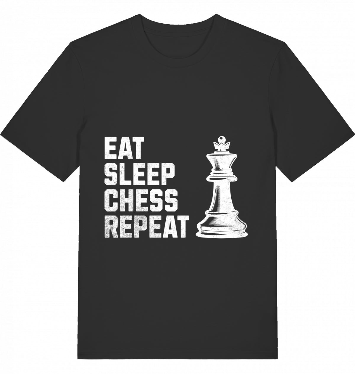 Schach T-Shirt Eat Sleep Chess Repeat