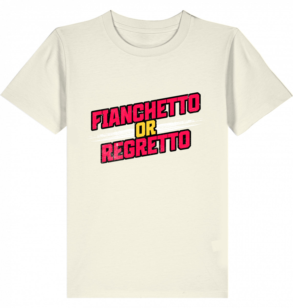 Kinder Kids Schach T-Shirt "Fianchetto Or Regretto"