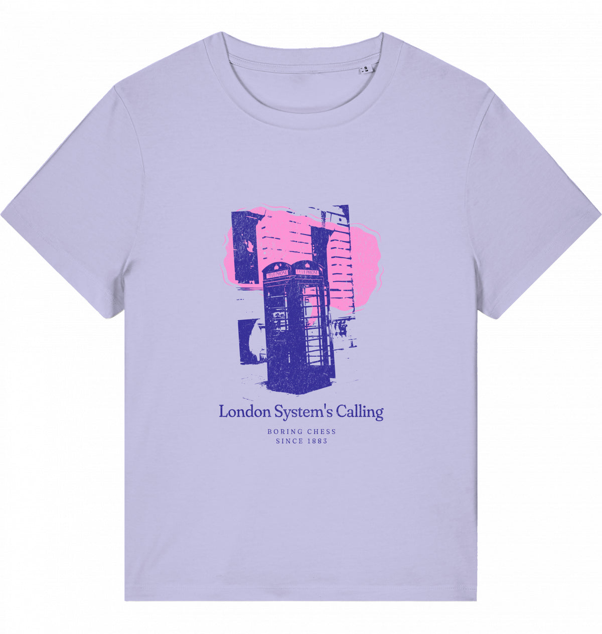 Ladies Chess Opening T-Shirt London System Fairtrade Chess 
