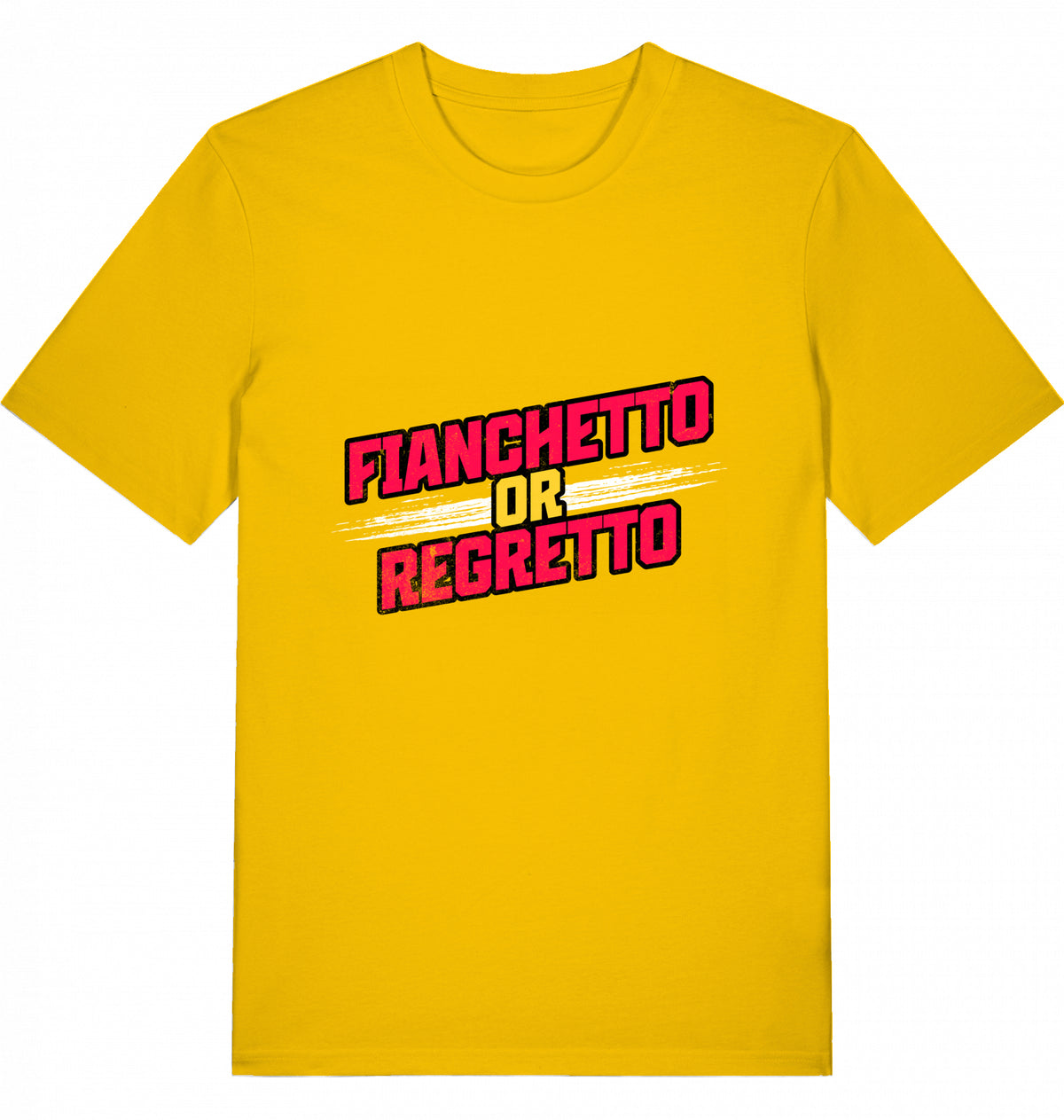 Schach T-Shirt Fianchetto Or Regretto