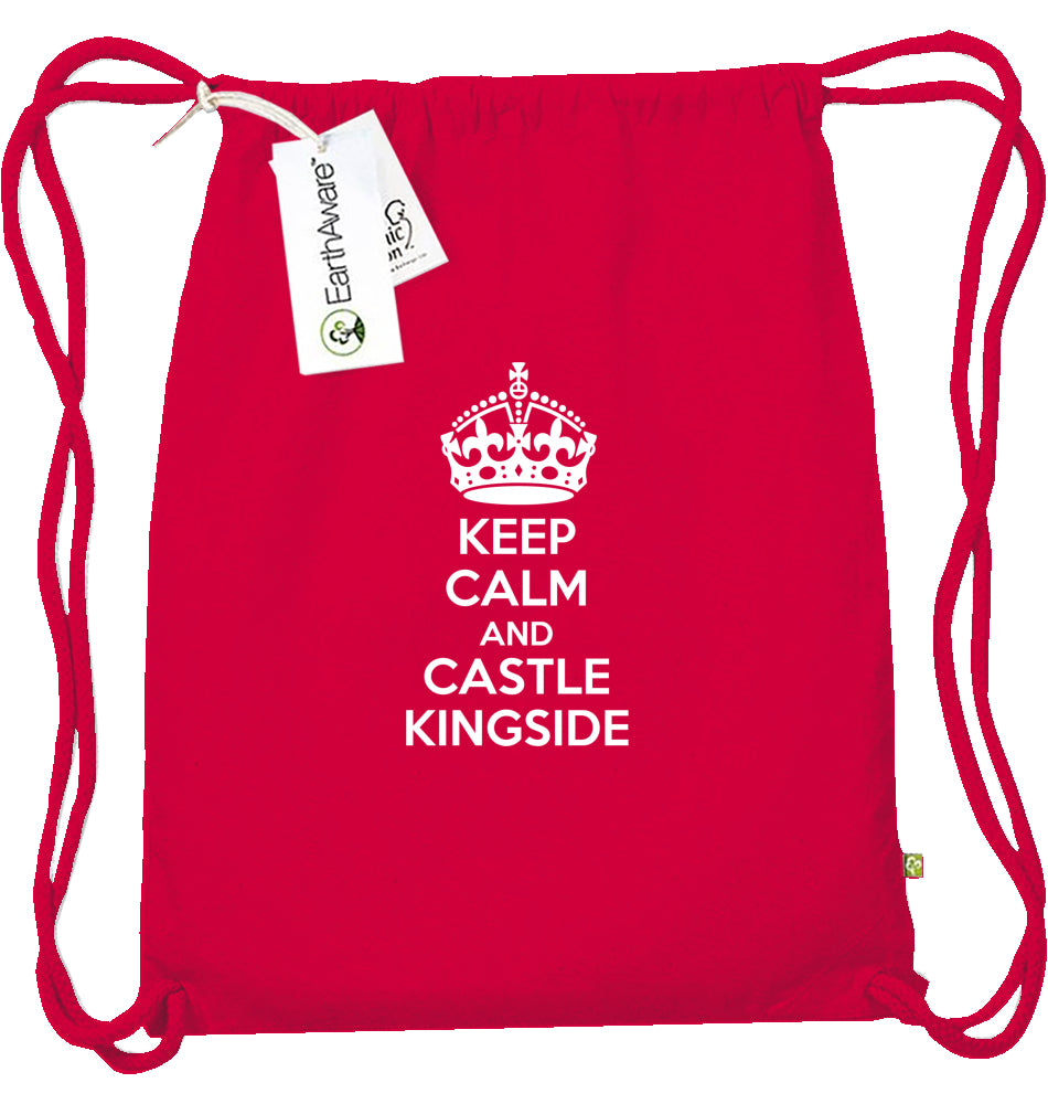 Gym Bag Drawstring Bag Chess Keep Calm And Castle Kingside