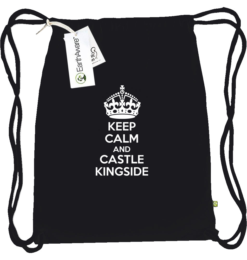 Gym Bag Drawstring Bag Chess Keep Calm And Castle Kingside