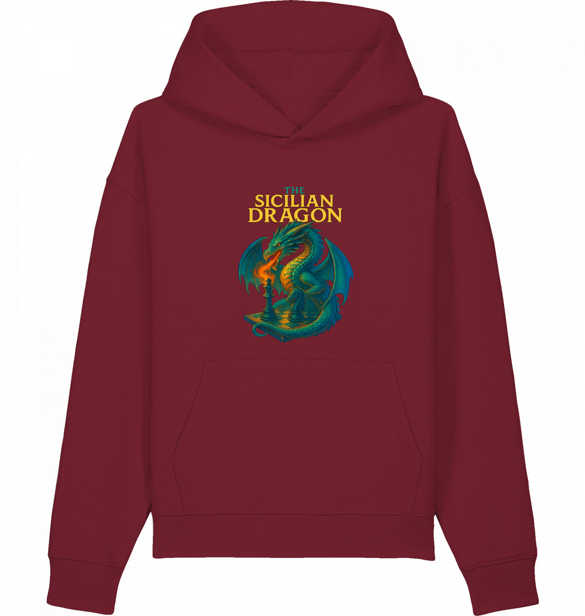Chess Hoodie Sicilian Dragon