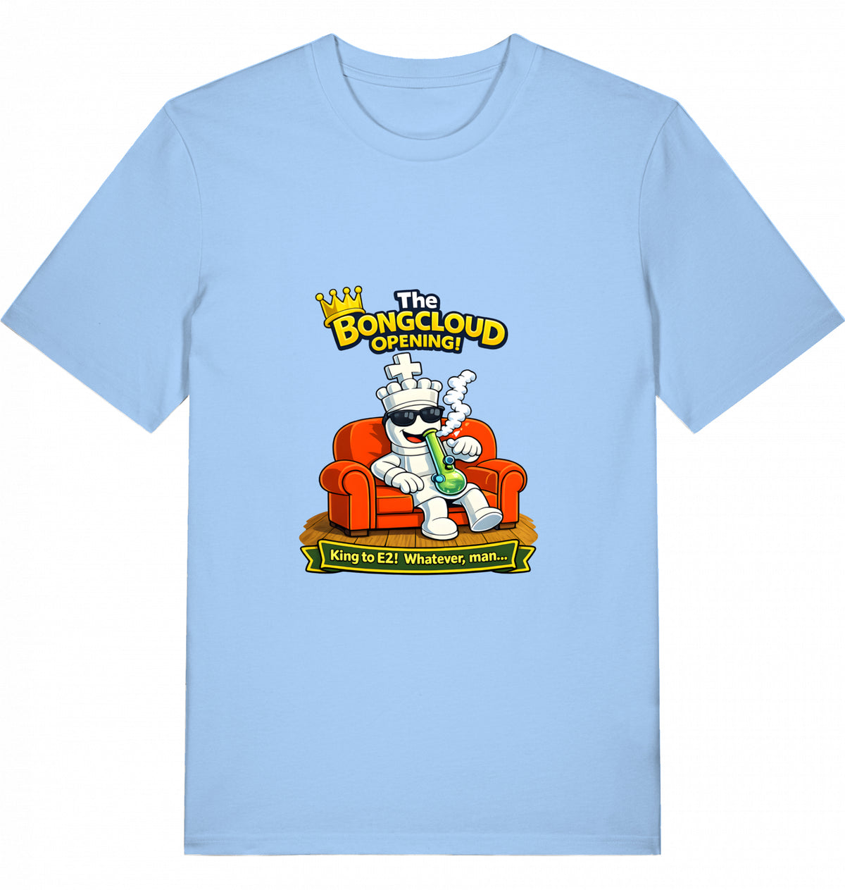 Bongcloud Opening T-Shirt Schach Herren