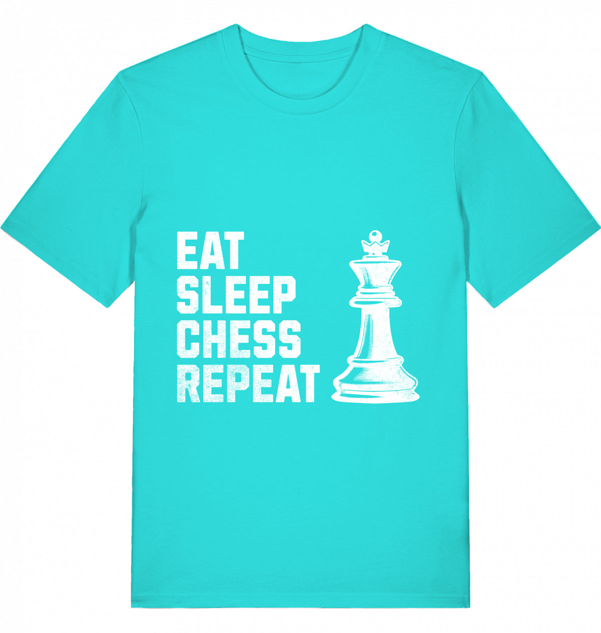 Schach T-Shirt Eat Sleep Chess Repeat