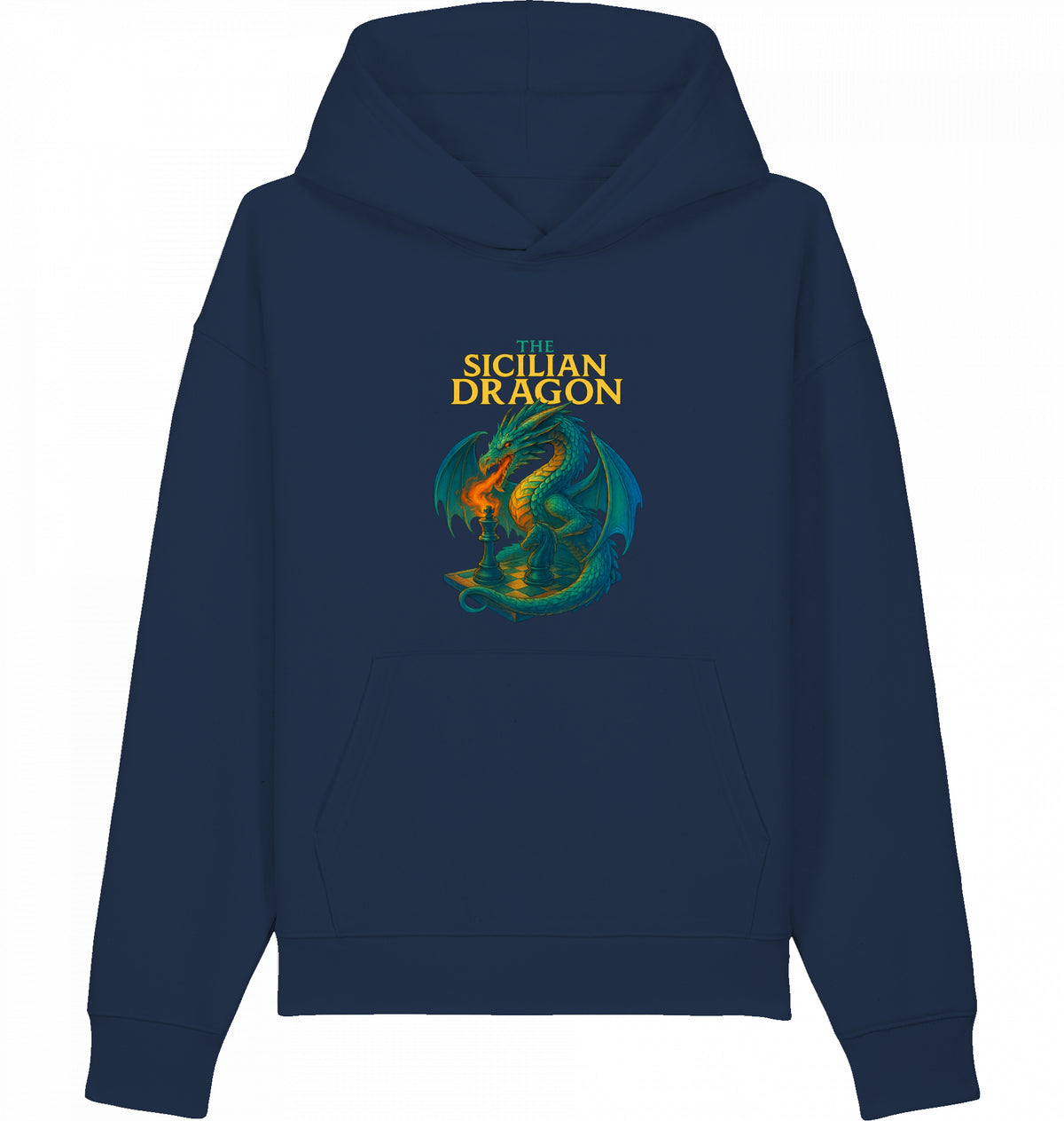 Chess Hoodie Sicilian Dragon