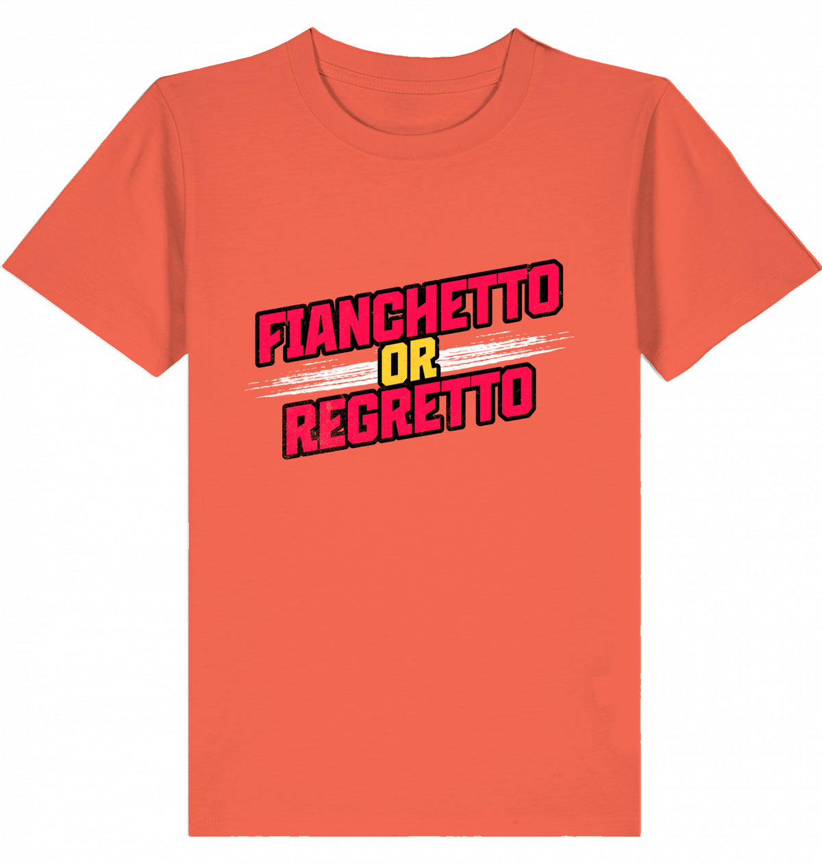 Kinder Kids Schach T-Shirt "Fianchetto Or Regretto"