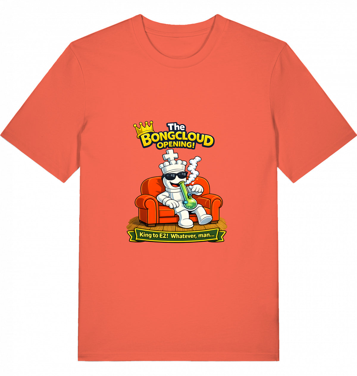Bongcloud Opening T-Shirt Schach Herren