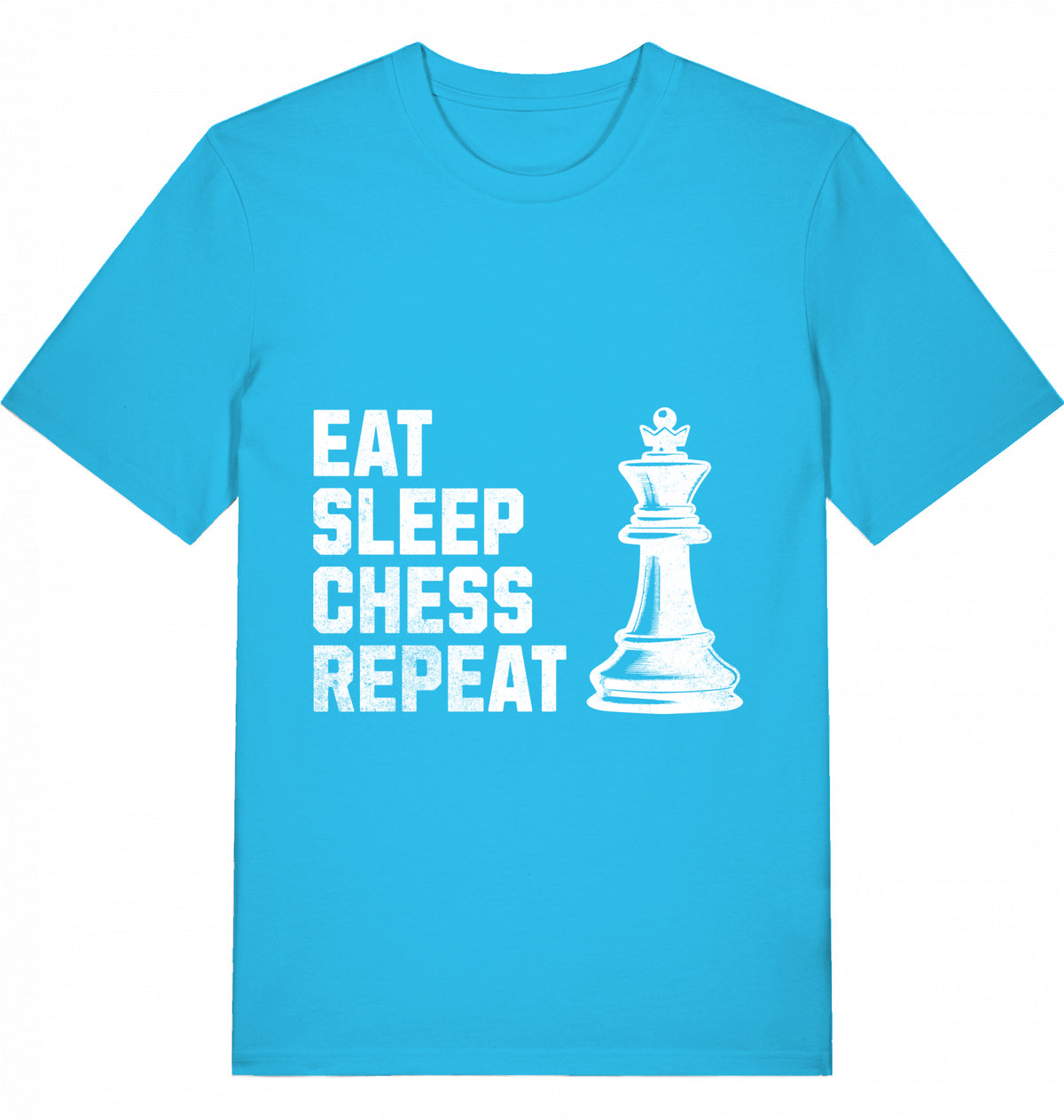Schach T-Shirt Eat Sleep Chess Repeat