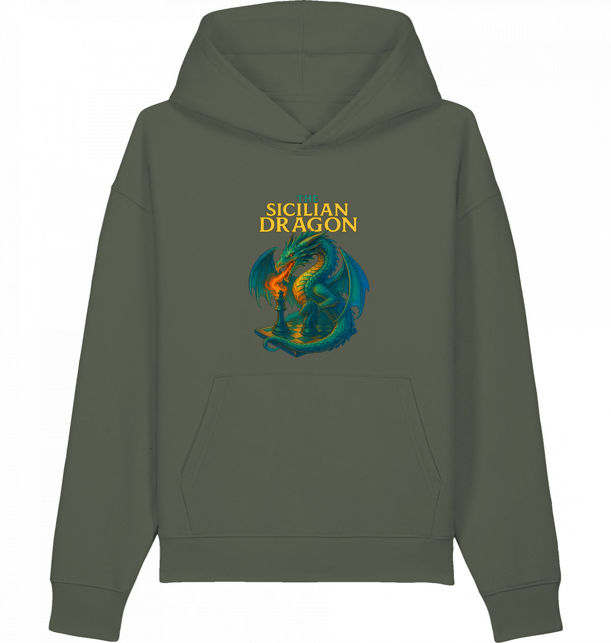 Chess Hoodie Sicilian Dragon