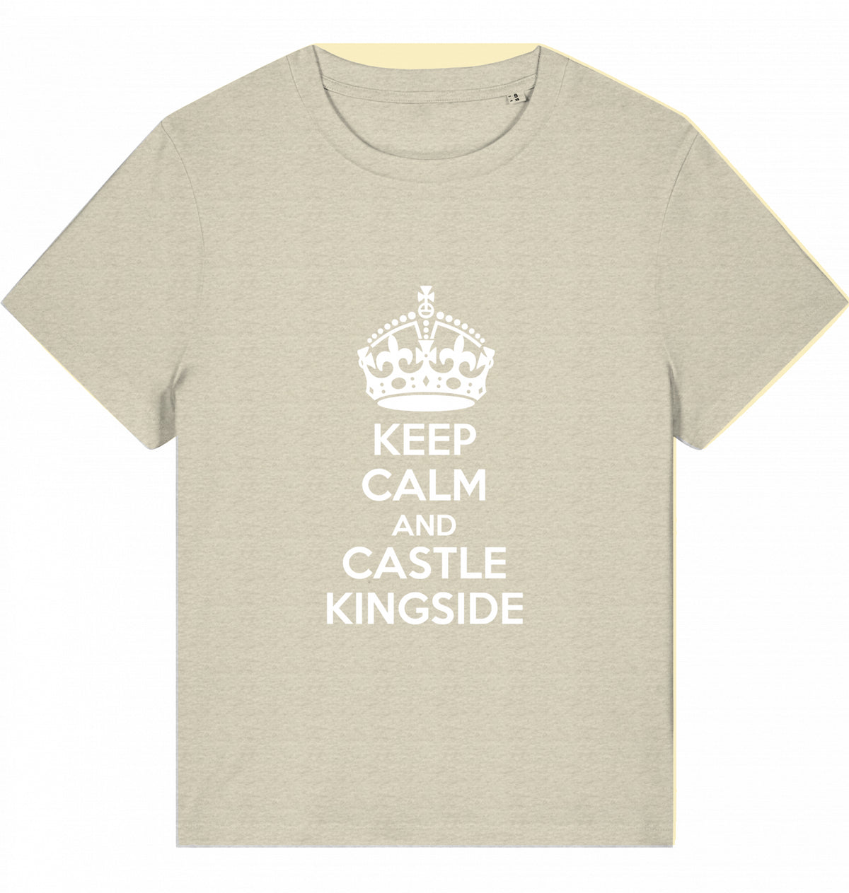 Schach Damen T-Shirt Keep Calm And Castle Kingside