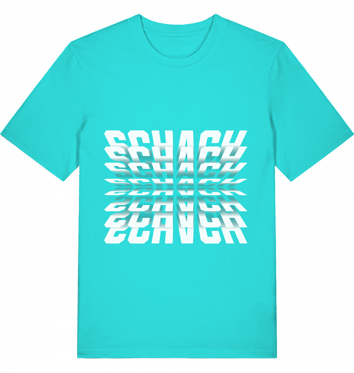SCHACH T-Shirt Flip Text German Fairtrade