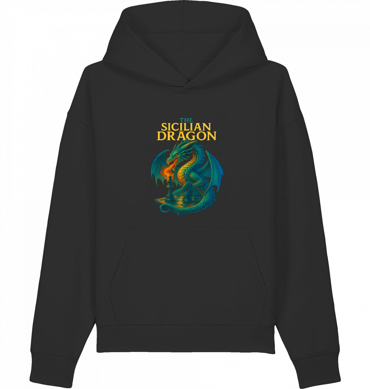 Chess Hoodie Sicilian Dragon