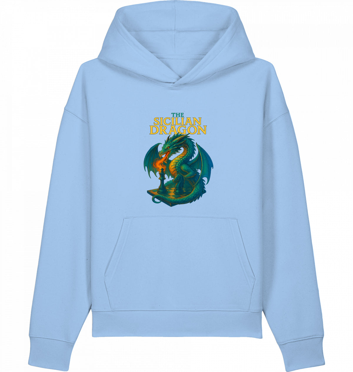 Chess Hoodie Sicilian Dragon