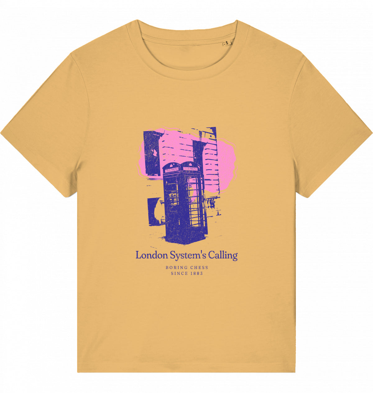 Ladies Chess Opening T-Shirt London System Fairtrade Chess 