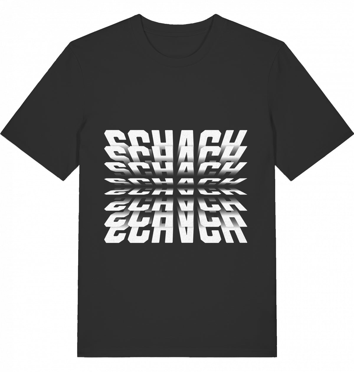 SCHACH T-Shirt Flip Text German Fairtrade