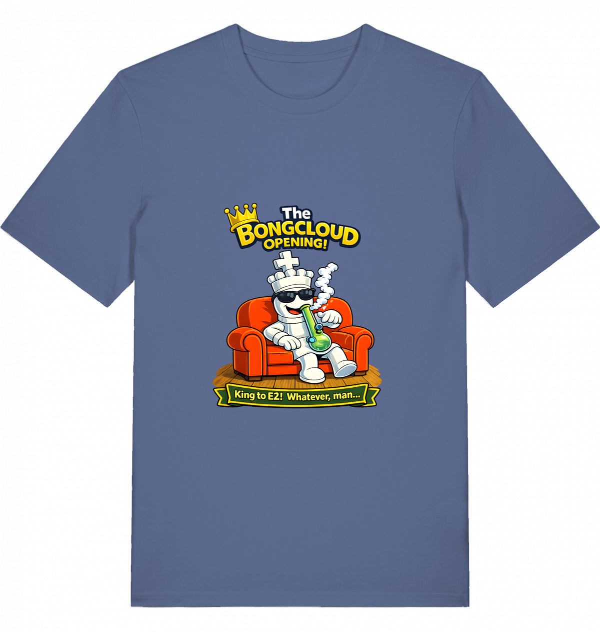 Bongcloud Opening T-Shirt Schach Herren