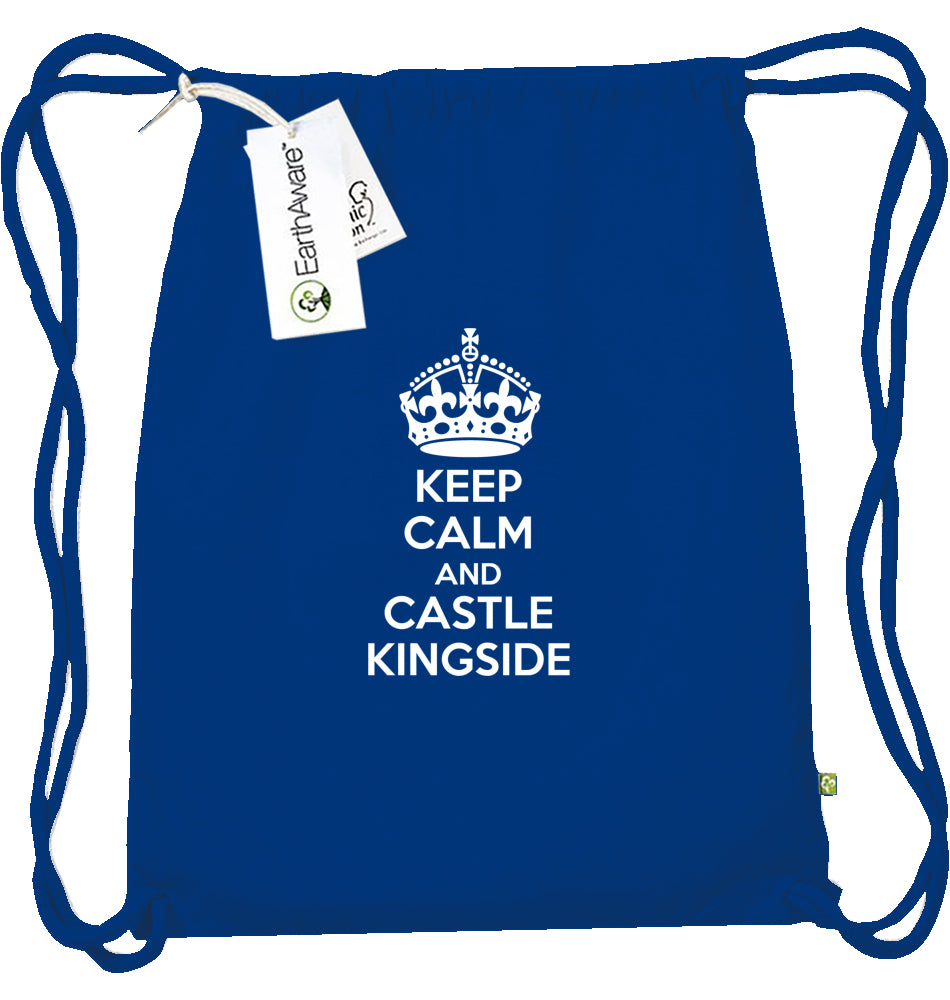Gym Bag Drawstring Bag Chess Keep Calm And Castle Kingside